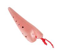 LOLIPPYY Ceramic Ocarina Alto C Wind Instrument for Beginners and Students Artistic Pottery Design Musical Flute for Easy Learning and Performance Practice