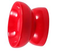 LOLIPPYY Ceramic Pet Feeder Bowl High Feet Slanted Mouth Design Lightweight Dog Puppy Food Dish Red S for Healthy Eating and Travel