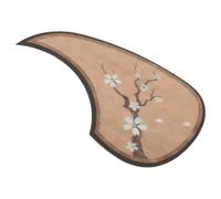LOLIPPYY Cherry Blossom Teardrop Guitar Pickguard Sticker with Wood Grain Finish Self-adhesive Anti-scratch Protective Plate for Acoustic Guitars Easy to Install and Remove