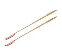 LOLIPPYY Chinese Dulcimer Hammer Mallets 2Pcs Professional Yangqin Sticks for Music Performance Dulcimer Accessories Ebony Tip Bamboo Shaft String Instrument Tool