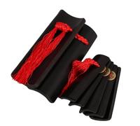LOLIPPYY Chinese Kuaiban Bamboo Clapper Smooth-edged Percussion Instrument for Beginners Enhancing Public Speaking and Performance Skills Traditional Handheld Musical