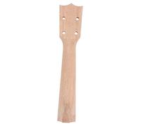 LOLIPPYY Concert Ukulele Neck Wooden Neck Part Diy Classical Shape Handwork Ukulele Instrument Accessory for 21 Inch