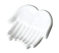 LOLIPPYY Decorative Ceramic Sushi Serving Dish Double Buddha Hand Shape Japanese Sashimi Plate for Appetizers Dessert and Snacks