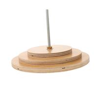 LOLIPPYY Detachable Wooden Cat Board Replacement Diy Scratching Post Disc 7-16cm Sturdy Platform Accessory for Indoor Cat Climbing and Play