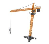 LOLIPPYY Diecast Construction Toys Crane Truck Model Miniature Slewing Crane for Boy Girl Educational Engineering Play Vehicle for Boys and Girls Construction Site Fun