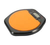 LOLIPPYY Digital Electronic Drum Metronome Practice Pad with Volume and Earphone Jack High-density Elastic Surface Drum Pad for Beginner Drummers and Musicians