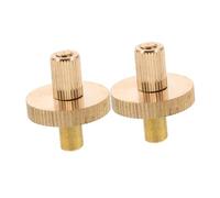 LOLIPPYY Double Bass Brass Screws Split Bridge Fittings for Violin Guitar and Double Bass Solid Brass Height Adjustment Hardware for Precise Bridge Tuning and Stable Performance