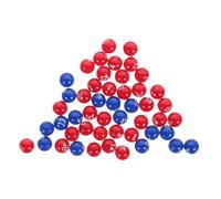 LOLIPPYY Double Color Number Printing Lottery Balls for Raffle and Party Games Plastic Picking Balls for Bingo Sweepstakes and Entertainment Activities