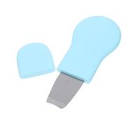 LOLIPPYY Dual-ended Blackhead Scraper Tool Blue Facial Pore Cleaner Skin Scrubber Spatula Deep Cleansing Nose Care Tool for Face Blackhead Removal and Dirt Extraction
