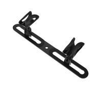 LOLIPPYY Dual Mic Holder Clamp with Aluminum Rod Microphone Clips for Desktop Podcast Karaoke Portable Wireless Mic Stand Mount for Conference Recording Speech