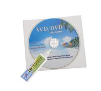 LOLIPPYY Dvd CD Player Cleaner Kit with Cleaning Disc and Liquid Scratch Remover Brush for CD Vcd Dvd Players Enhances Sound Quality and Playback Performance Compatible with Various Media