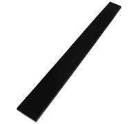 LOLIPPYY Ebony Guitar Fretboard Thick Fingerboard Replacement for Folk and Ukulele Guitars High Hardness Black Smooth Edges Acoustic Finger Plate with Stable Performance and Easy