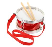 LOLIPPYY Educational 8-inch Children Snare Drum Percussion Toy for Boys and Girls Performance and School Band, Professional Marching Snare Drum Instrument for Student Music Practice