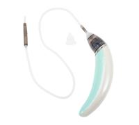 LOLIPPYY Electric Nasal Aspirator with Adjustable Suction Tips and Long Tube for Mucus and Earwax Cleaning Safe Material for Newborns and Boy Girl Nose and Ear Care