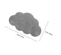 LOLIPPYY Ergonomic Elastic Wrist Cushion Keyboard Hand Rest Pad with Anti-skid Base for Office and Gaming Typing Comfort Relieves Wrist Fatigue and Supports Long Hours of Use