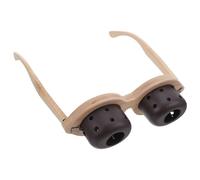 LOLIPPYY Ergonomic Moxa Glasses Eye Care Device with Portable Moxibustion Burner Soothing Heat Therapy for Improved Circulation and Tension Relief Lightweight Traditional Chinese Medicine