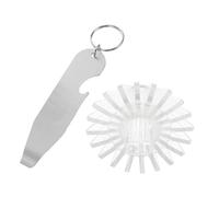 LOLIPPYY Espresso Filter Paper Holder with Retainer Practical Coffee Filter Press Tool for Home Office Travel Ground Filtration for Smooth Coffee Taste