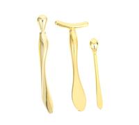 LOLIPPYY Eye Cream Applicator Makeup Rod 3Pcs Zinc Alloy T-Shaped Eye Massage Tool for Mixing Cream Reduce Shade Professional Beauty Salon Personal Home Use