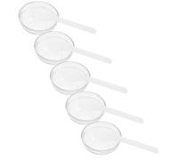 LOLIPPYY Face Mask Mixing Bowl Set 10pcs Small Thickened Glass Bowls with White Mini Mixing Sticks for Spa Facial Mask Diy Beauty Salon Use