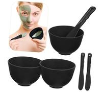 LOLIPPYY Facial Mask Bowl Silicone Mud Mask Mixing Container Diy Applicator Tool for Homemade Spa Tools