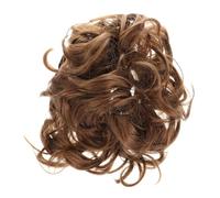 LOLIPPYY Fashionable Curly Synthetic Wig Hairpiece Stylish Short Hair Accessories for Women Natural Look Soft Comfortable DIY Updo Ponytail Bun Hairpiece