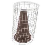 LOLIPPYY Fish Breeding Cone Box Set with Isolation Mesh, Small Purple Clay Spawning Cave for Shrimp and Angelfish, Aquarium Reproduction Supply for Fish Eggs and Fry Care