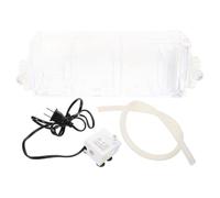 LOLIPPYY Fish Tank Filter Box 3-in-1 External Hanging Filtration with Pump Silent Aquarium Filter for Home and Office Use, Four-stage Water Purification System