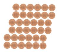 LOLIPPYY Flexible Breathable Fabric Fingertip Wound Plasters 30mm Round 100pcs Adhesive for Finger Joint Care and Wound Protection