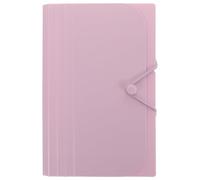 LOLIPPYY Foldable Nail Stamp Plates Organizer Album with Transparent Protective Pages Nail Stamping Tool Storage Book for Easy Sorting and Clear Identification Purple