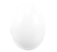 LOLIPPYY Giant Fillable Openable Easter Egg 30X20Cm Milk White Plastic DIY Party Favor Large Raffle Egg Ornament for Easter Basket Stuffer and ’S Party Supplies