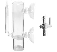 LOLIPPYY Glass Shrimp Incubator with Suction Cups for Fish Tanks Airflow Control Hatchery Kit for Brine Shrimp Egg Hatching Aquarium Breeding Box and Survival Rate