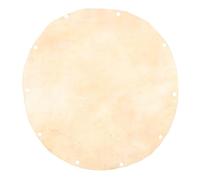LOLIPPYY Goatskin Drum Head Replacement 20cm Hand Drum Skin round Cover for African Percussion Accessories