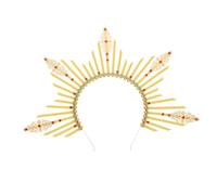 LOLIPPYY Headdress Women Fashion Headband Wedding Photo Shoot Accessory Crown Tiara Fascinators for Women