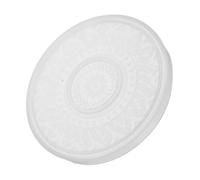 LOLIPPYY Heat-Resistant Silicone Coaster Molds for Resin and Plaster DIY Crafting Intricate Mandala Patterns for Round Drink Coasters Jewelry Trays Soap Dishes and Home Decor Accessories