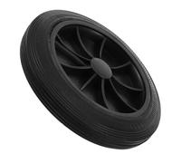 LOLIPPYY Heavy-duty Trash Can Replacement Wheel for Outdoor Waste Containers Rubber Garbage Bin Wheel Accessory for Stable Smooth Maneuverability in Commercial and Residential Use