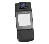 LOLIPPYY High-definition Video Recorder with Back Clip Rotatable Lens Outdoor Camera for Travel and Security Long Battery Life Night and Video Recording Equipment