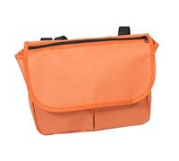 LOLIPPYY High Visibility Orange Wheelchair Storage Bag Lightweight Hanging Organizer Pouch with Easy Access for Hospital Home Outdoor Use Mobility Aid Accessories