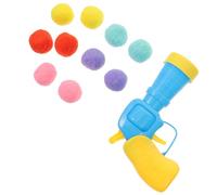 LOLIPPYY Interactive Cat Teasing Launch Ball with Plush Elastic Balls for Indoor Cats Silent Operation Training for Pet Engagement and Exercise Includes Launcher in Random Colors