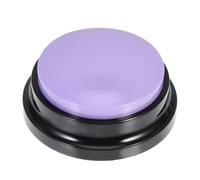 LOLIPPYY Interactive Dog Talking Button Training for Pets Recordable Communication Buzzer for and Cat Training Purple Pet Accessory for Home and Office Use