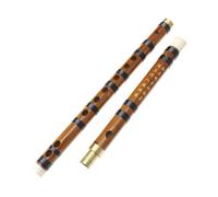 LOLIPPYY Introductory Bamboo Flute Portable Two Dizi Chinese Traditional Instrument G Key Lightweight for Beginners Easy to Play with Natural Melodious Sound