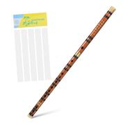 LOLIPPYY Key Traditional Bamboo Flute in G Key for Adults with Membranes and Storage Box Vintage Chinese Orchestral Instrument with Engraved Letters and Fine Craftsmanship