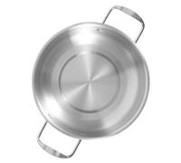 LOLIPPYY Korean Ramen Noodles Pot Stainless Steel Soup Pot Lightweight Food Storage Handheld Double Handle Scald for Camping Outdoor Cooking