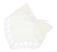 LOLIPPYY Lace Triangle Hair Scarf for Women Delicate Floral Headband Bandana Versatile Neck and Wrist Accessory Soft Comfortable Fabric Elegant Boho Style