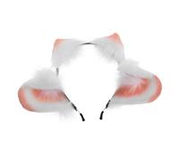 LOLIPPYY Lamb Ear Headband Sheep Ears Hairband for Cosplay Makeup and Face Washing Cute Animal Costume Accessory for Women and Girls