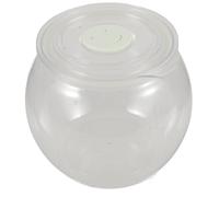 LOLIPPYY Large Capacity Clear Plastic Storage Container with Airtight Seal Multipurpose Food Jar for Rice Pickles Dried Fruit Grains and Tea Transparent Pantry Organizer for Kitchen and