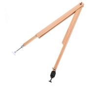 LOLIPPYY Large Professional Teaching Compass with Secure Pen Holder for Geometry Drafting and Demonstration Beech Wood Construction for School Lessons and Technical Drawing