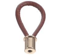 LOLIPPYY Leather Rope Door Handle Braided Cord Pull for Wardrobe and Cabinet Doors, Rustic Style for Home Interiors