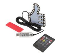 LOLIPPYY LED Car Finger Light with Hand Gesture Control for Rear-end Warning and Safety Interactive Thumbs-up Sign Vehicle Gesture Light for Window Enhances Driving Awareness and Fun