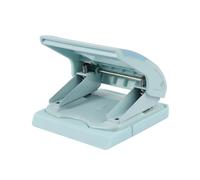 LOLIPPYY Manual Hole Puncher with Ergonomic Handle Two-hole Punching Machine for Paper Suitable for DIY Crafts and Office Use Random Color Easy Labor-saving Operation Random Color