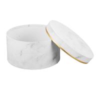 LOLIPPYY Marble Floral Box Small 18X9Cm with Gold Foil Printing Flower Bouquet Box for Preserved Flowers Arrangement Present Packaging